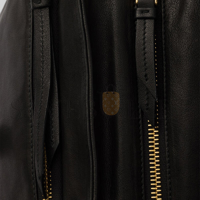 PRADA EXPLORE MEDIUM NAPPA LEATHER SHOULDER BAG WITH FLAP 1BD394 (30*14*10cm) 